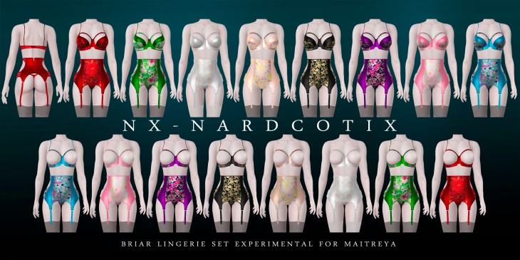 NX-Nardcotix Briar lingerie